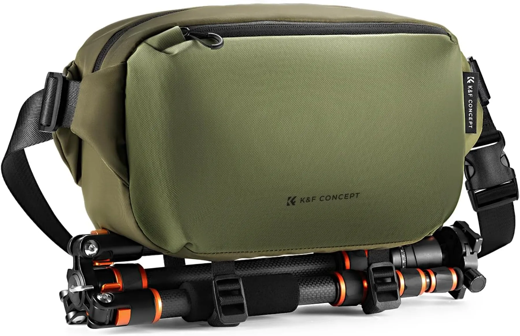 K&F CONCEPT Camera Sling Bag10L Urban Wander 01(Green)