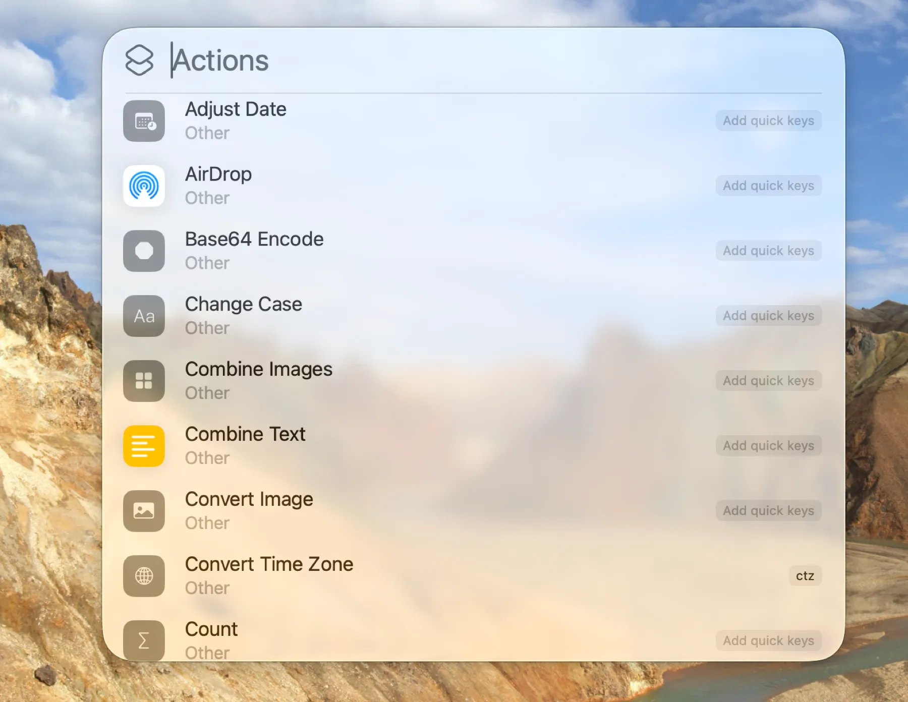 SpotlightActionsMore