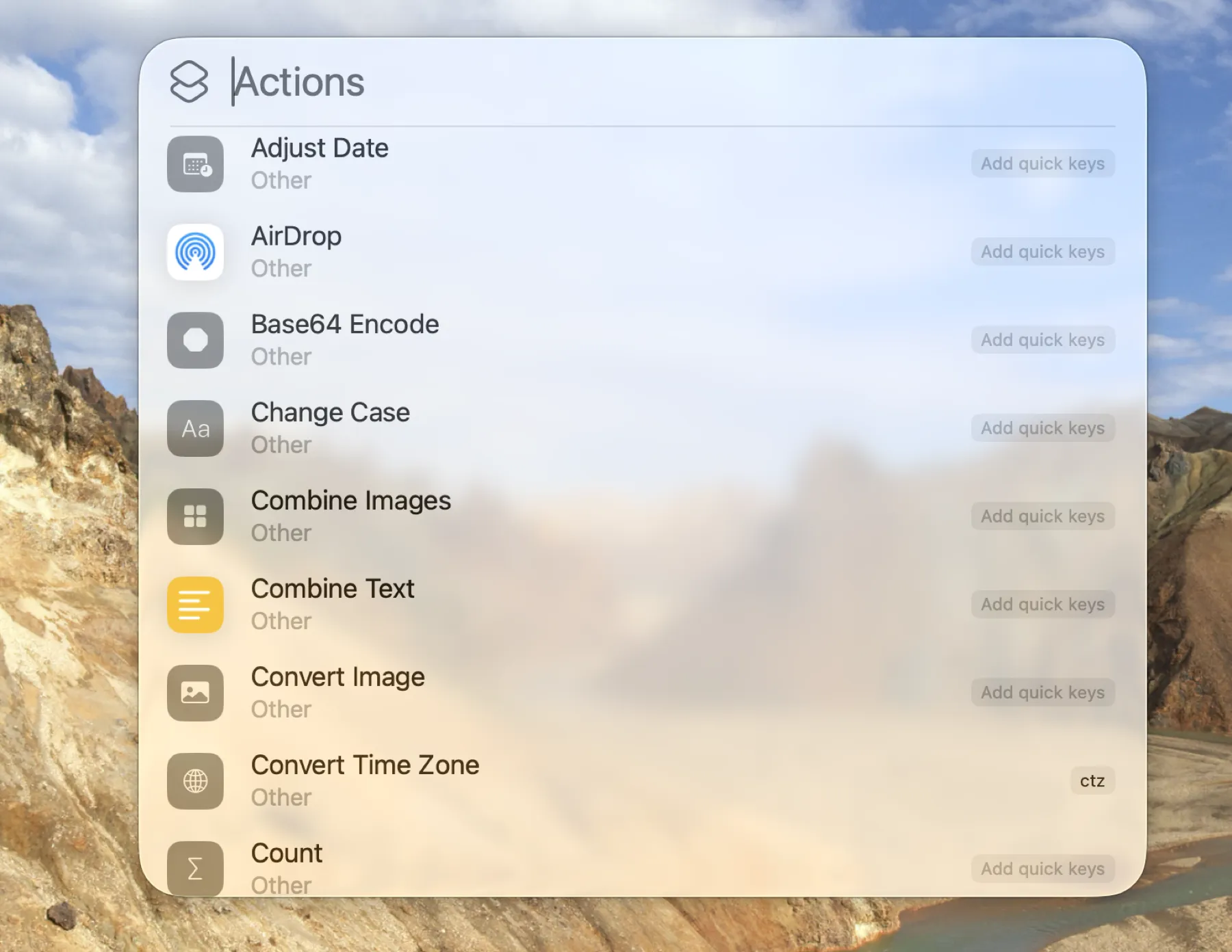 SpotlightActionsMore